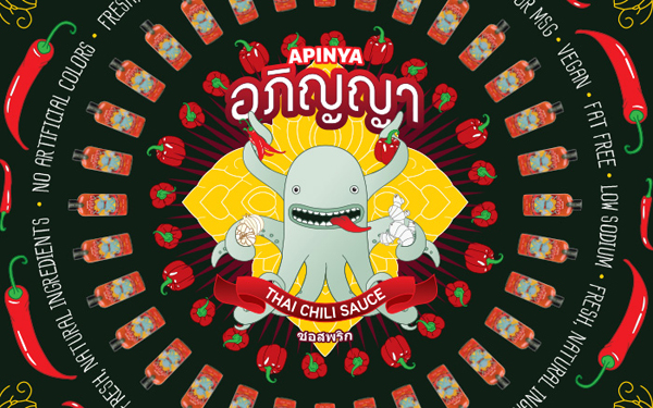 Apinya泰食品有限公司品牌包装
