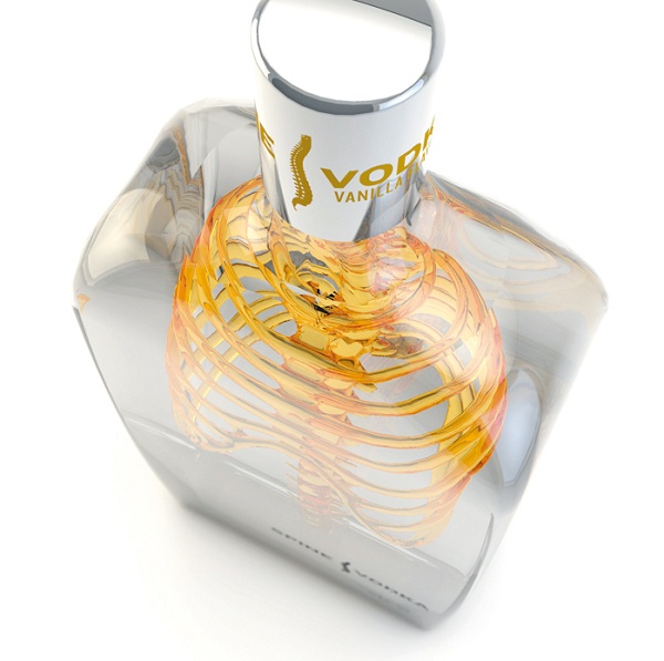 Spine Vodka酒包装