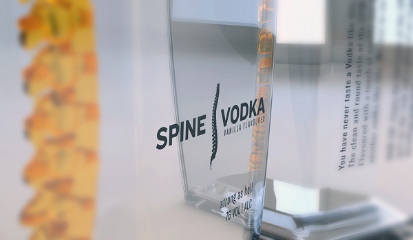 Spine Vodka酒包装