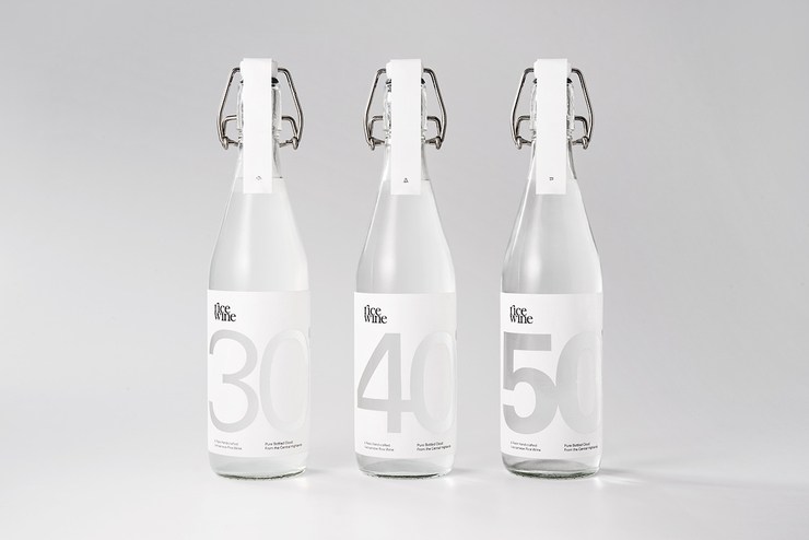Rice Wine精致纯白米酒包装设计
