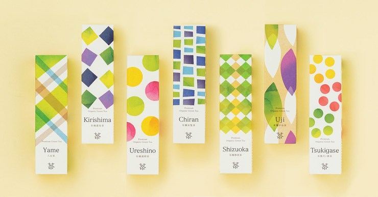 Saudade Tea淡雅水彩品牌包装设计