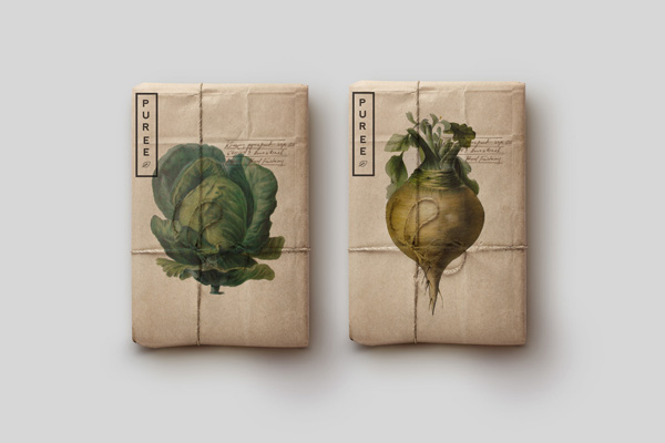 Puree品牌包装