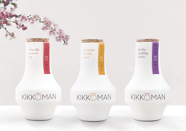 Kikkoman Rebranding酱油包装设计