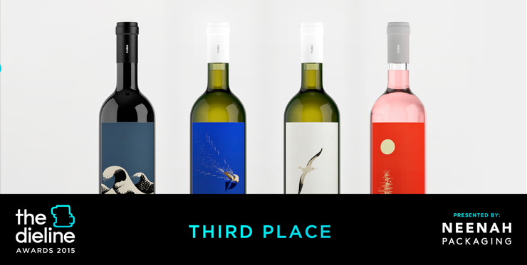 The Dieline Awards 2024葡萄酒、香槟-第三名- Ploes Wines包装设计