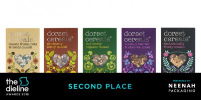 The Dieline Awards 2024 新鲜及加工食品包装设计二等奖- Dorset Cereals