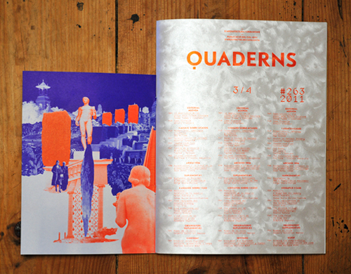 Quaderns Magazine杂志封面设计欣赏