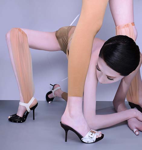 Scholl 品牌女鞋精彩广告设计招贴欣赏