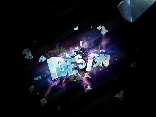 30张超Cool的3D文字设计作品欣赏