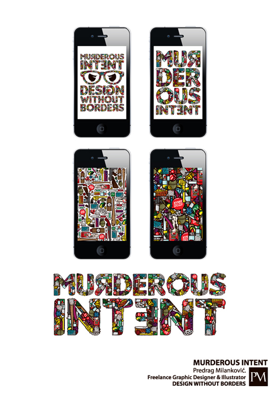 Murderous Intent字体设计