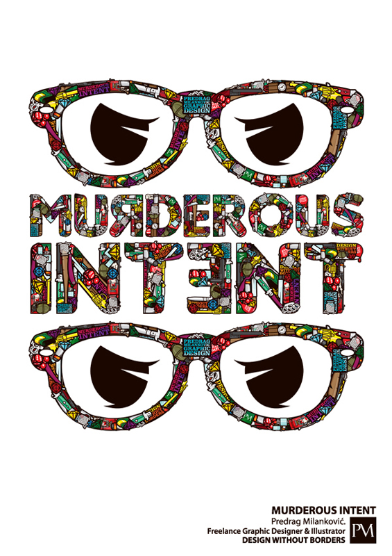 Murderous Intent字体设计