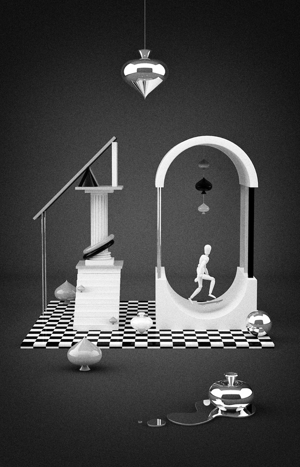 字体版式设计：THE KITCHEN OF TYPOGRAPHY
