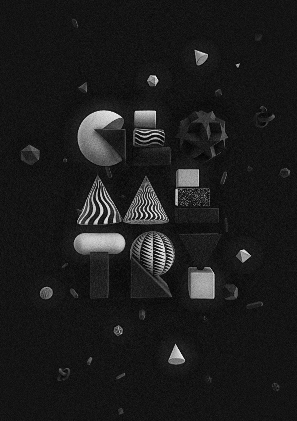 字体版式设计：THE KITCHEN OF TYPOGRAPHY