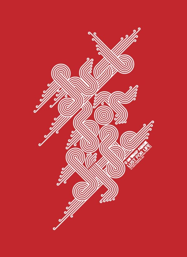模块化字体设计欣赏