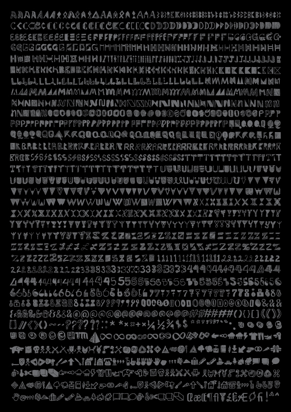 Jackkrit Anantakul字体设计欣赏