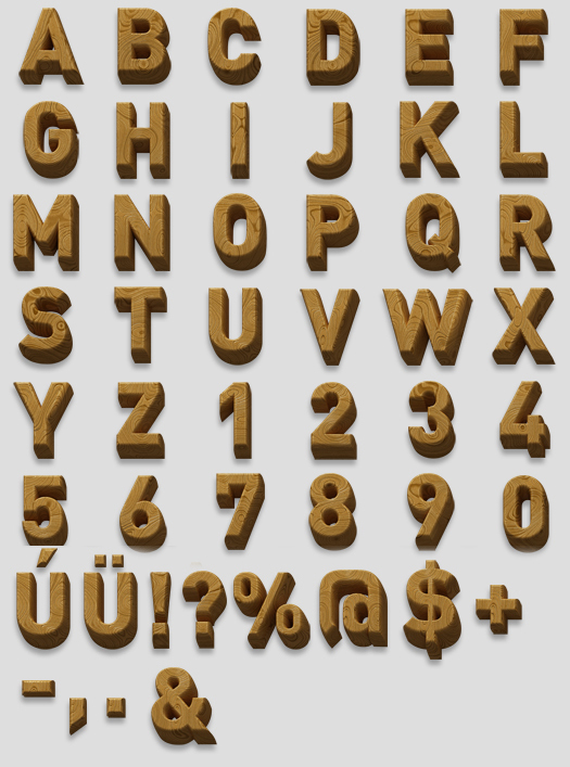 手工制作字体创意设计
