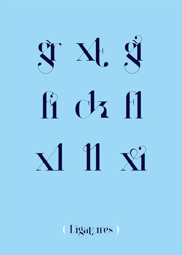 以色列Moshik Nadav印刷字体设计