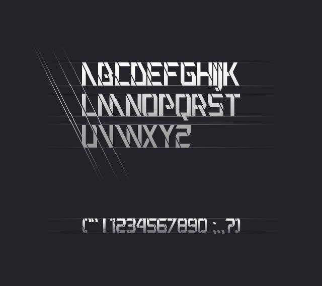 字体的魅力：22款创意字体设计