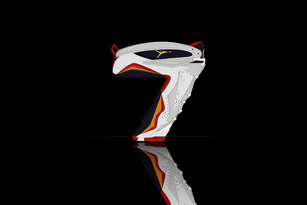 13th Collective Air Jordan创意字体
