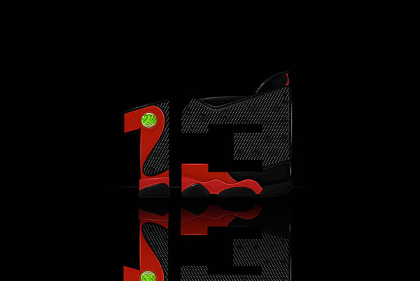 13th Collective Air Jordan创意字体