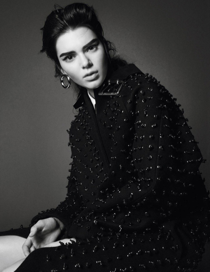 超模Kendall Jenner 演绎《Vogue》时尚杂志风尚大片