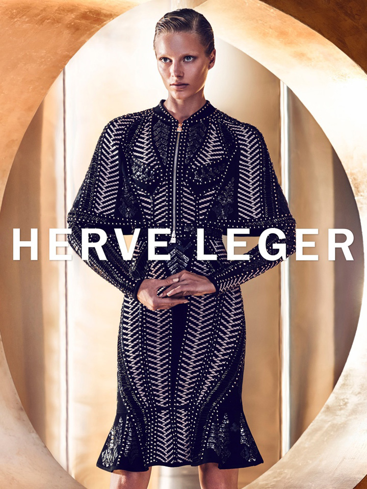  Herve Leger（荷芙妮格）2024品牌广告大片