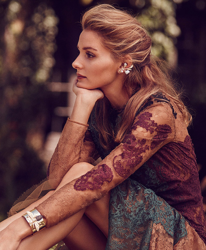 美国珠宝品牌 BaubleBar×Olivia Palermo 珠宝广告大片