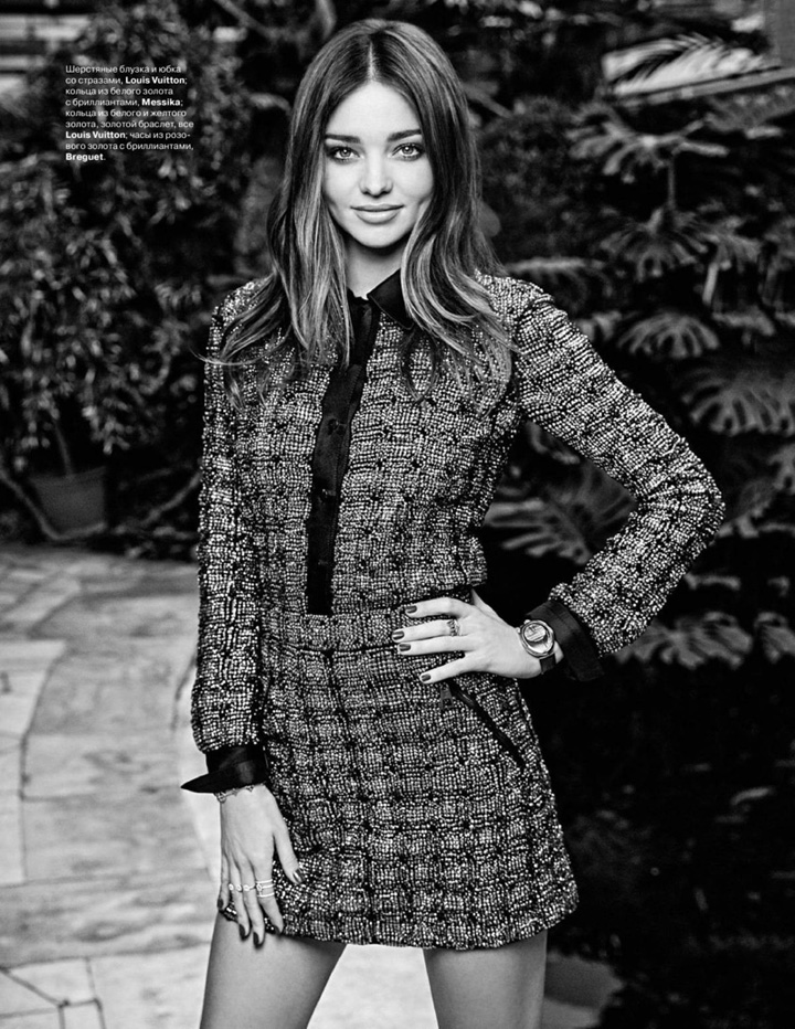 超模 Miranda Kerr（米兰达·可儿）《Tatler》杂志时尚大片