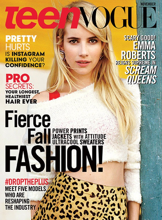 Emma Roberts Covers Teen Vogue November 2024丨 Matteo Montanari