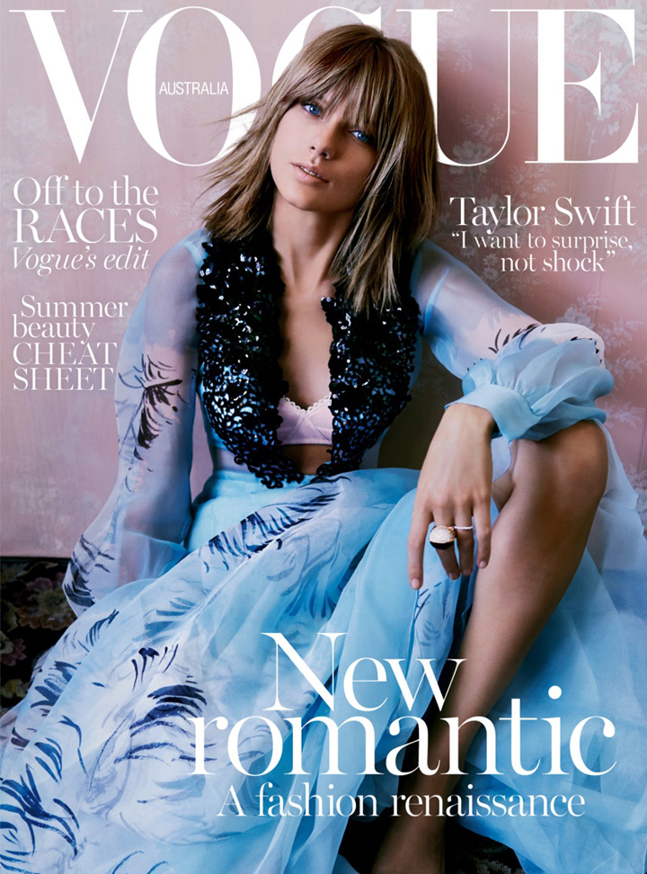 Taylor Swift 演绎《Vogue》杂志时尚大片