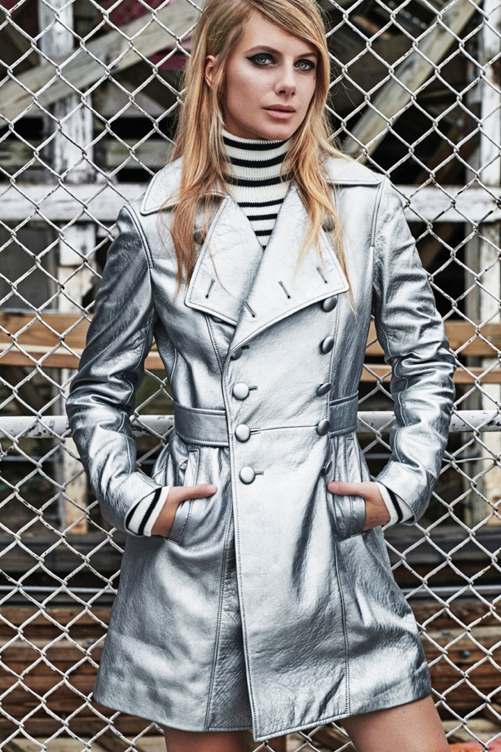  Melanie Laurent（梅拉尼·罗兰）演绎《The Edit》杂志时尚大片