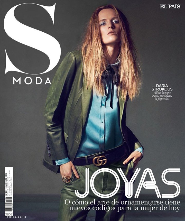 超模Daria Strokous 演绎《S Moda》时尚杂志大片