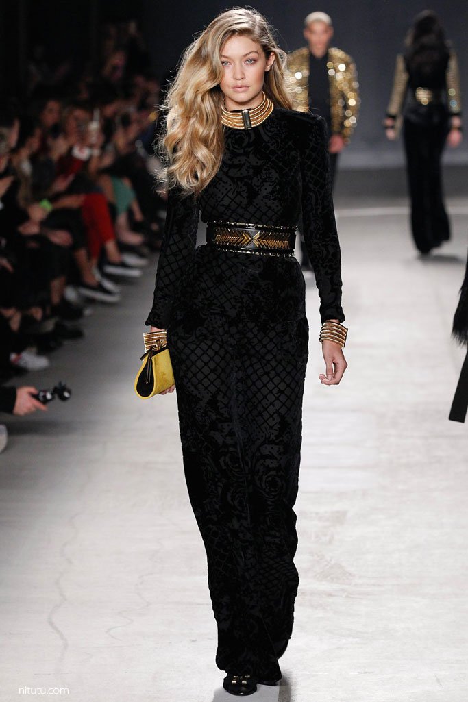 Balmain×H&M 2024秋冬联名时装发布会