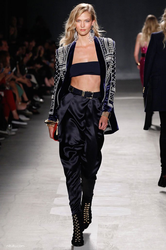 Balmain×H&M 2024秋冬联名时装发布会
