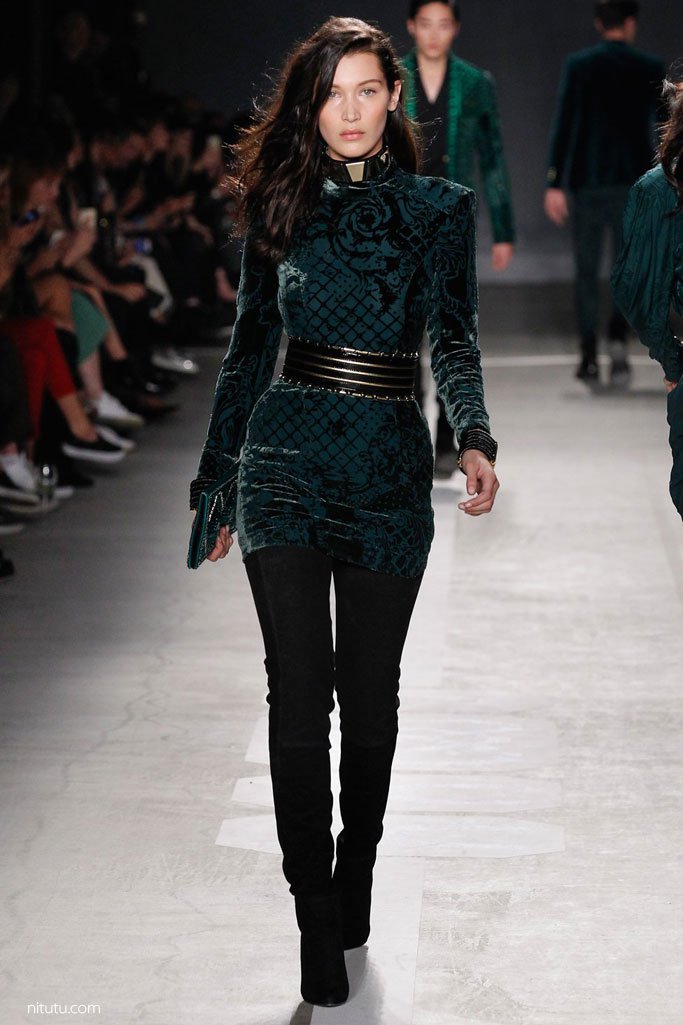 Balmain×H&M 2024秋冬联名时装发布会