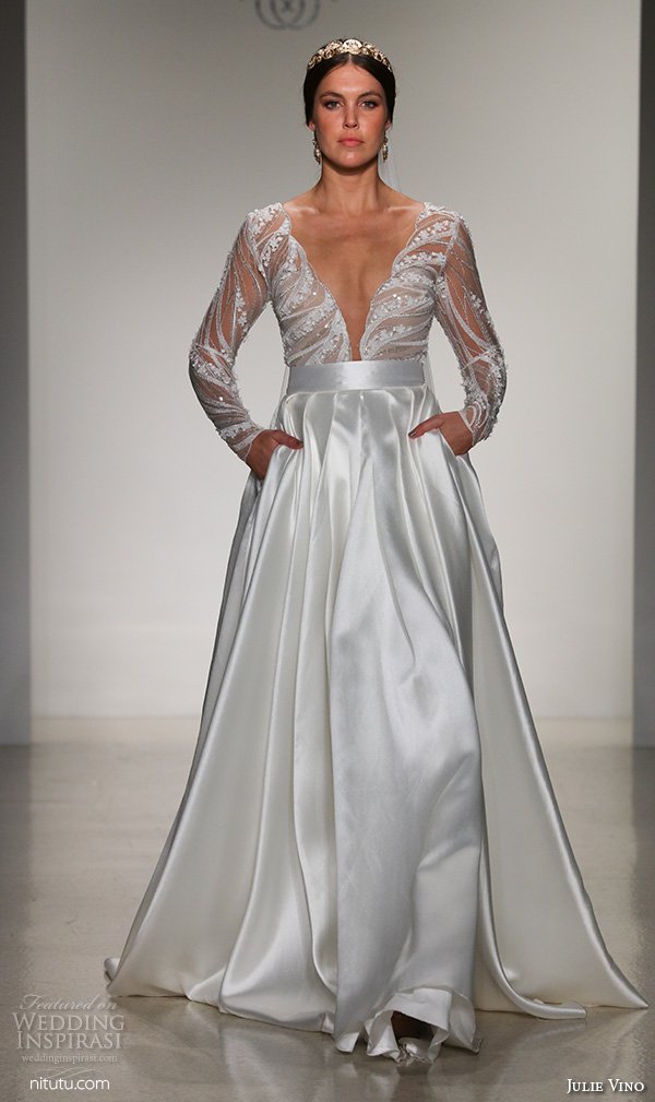 Julie Vino 2024纽约婚纱时装周婚纱礼服秀