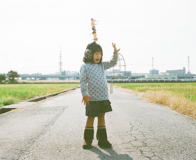 日本摄影师 Toyokazu Nagano 儿童人像摄影