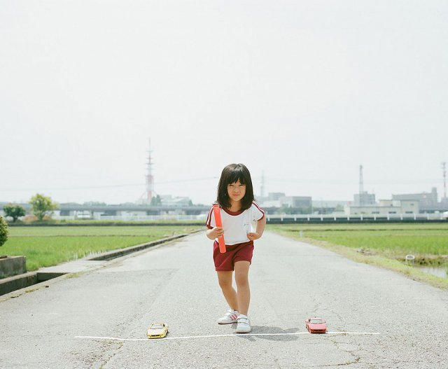 日本摄影师 Toyokazu Nagano 儿童人像摄影