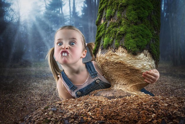 摄影师John Wilhelm 极富想象的创意儿童摄影