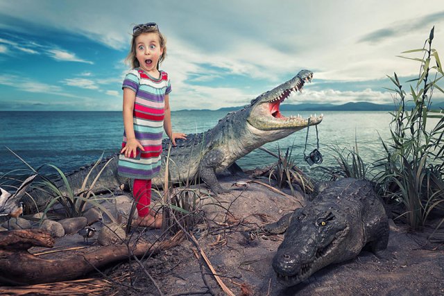 摄影师John Wilhelm 极富想象的创意儿童摄影