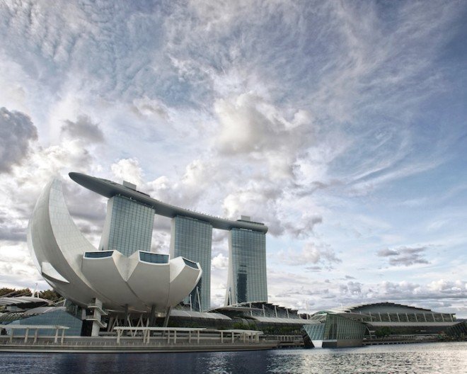 新加坡滨海湾金沙艺术科学博物馆（ArtScience&#160;Museum）