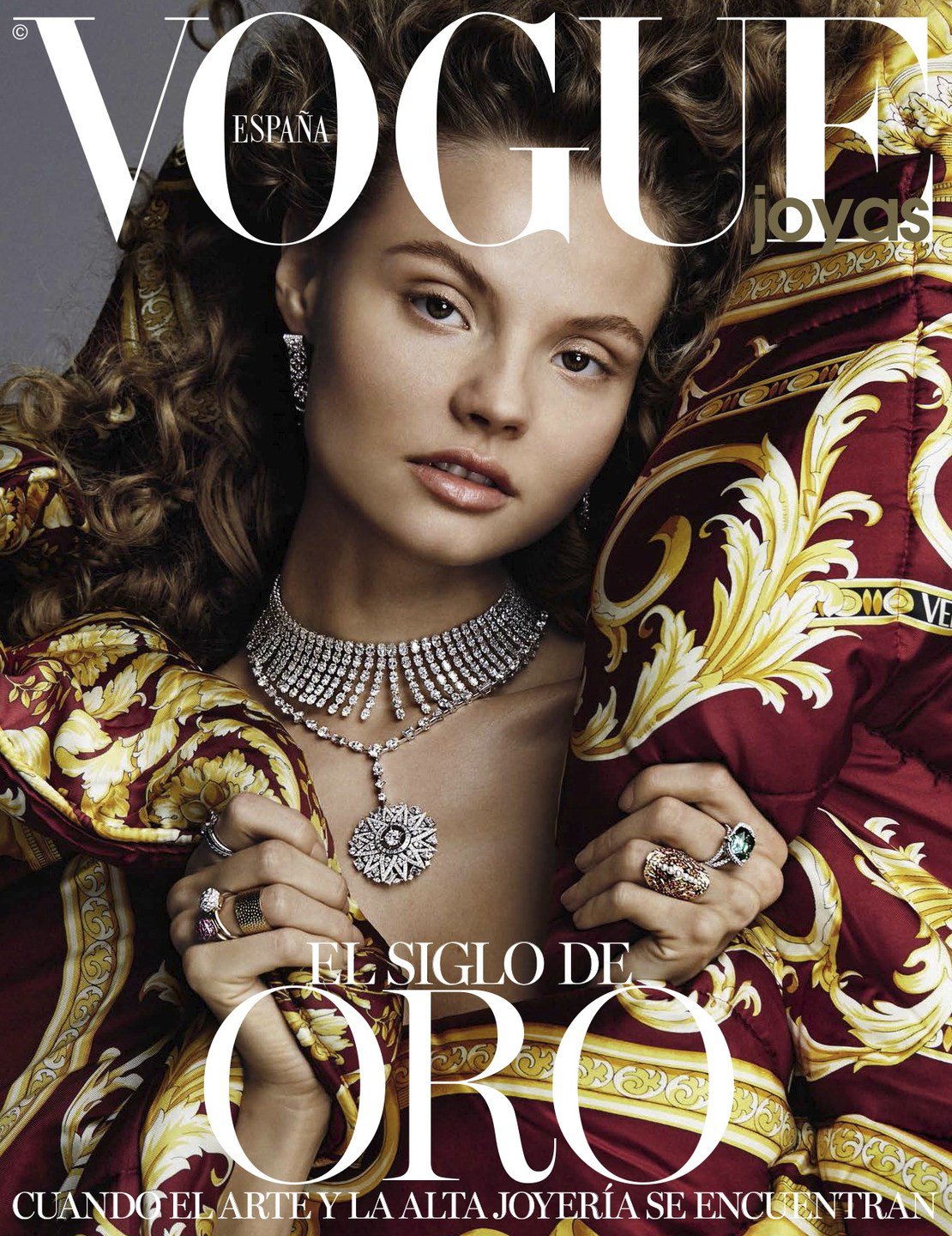 Magdalena Frackowiak演绎《Vogue》杂志西班牙时尚大片
