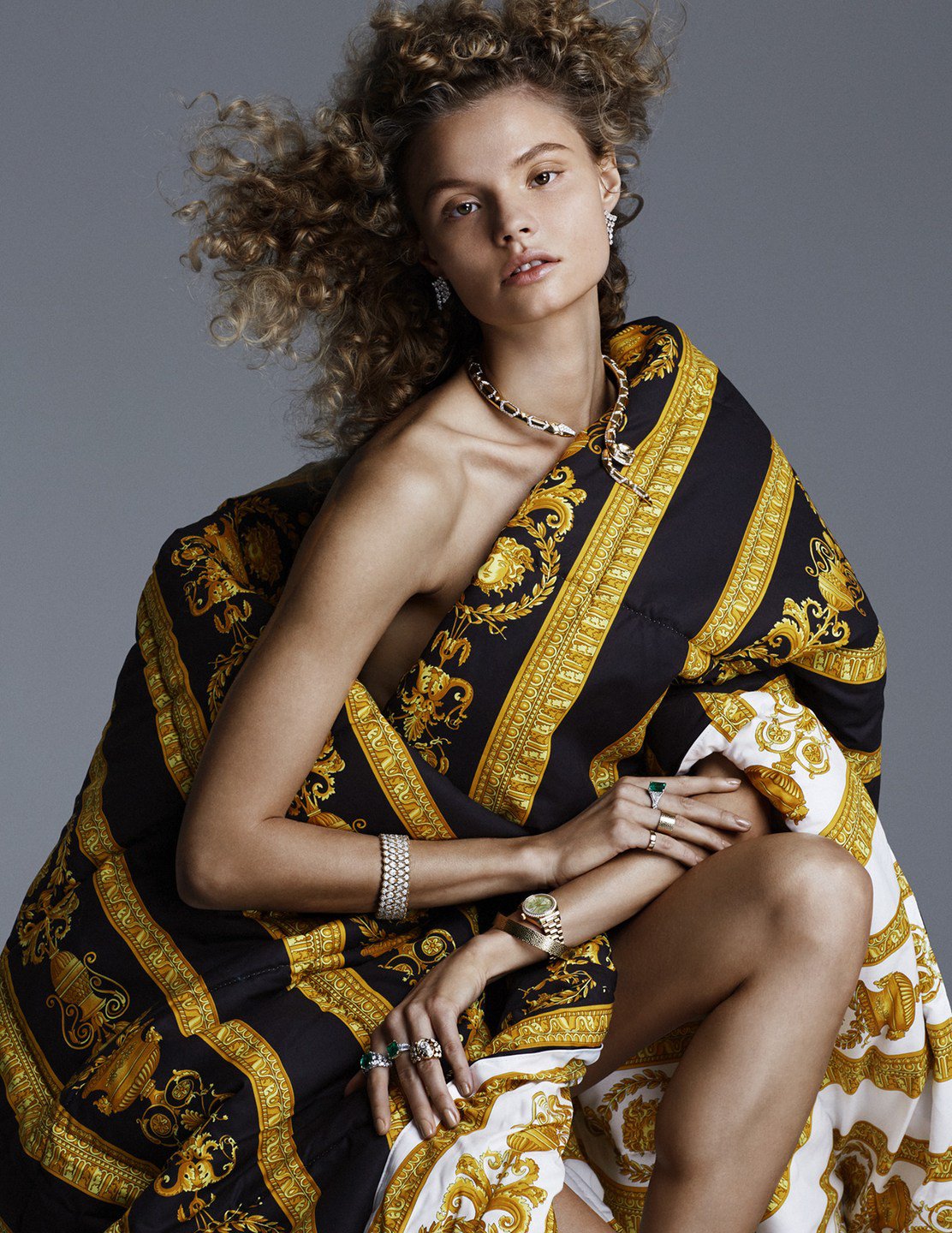 Magdalena Frackowiak演绎《Vogue》杂志西班牙时尚大片