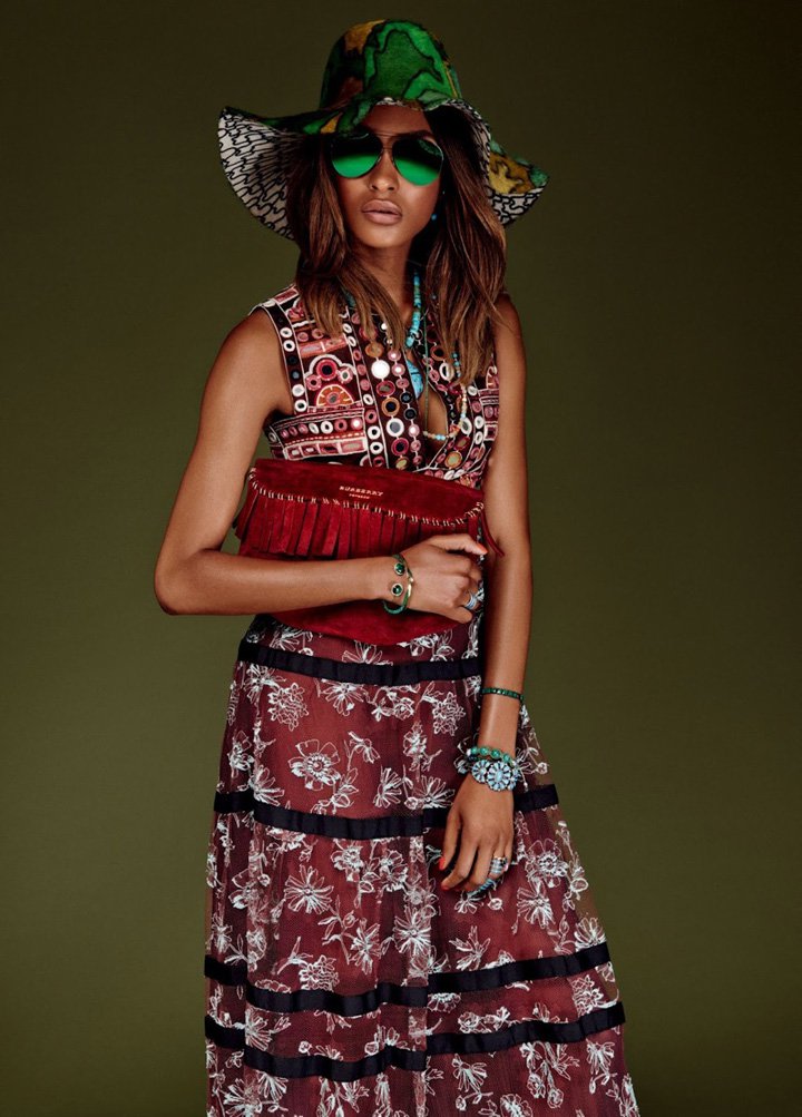 超模Jourdan Dunn 《Vogue》杂志日本版时尚写真
