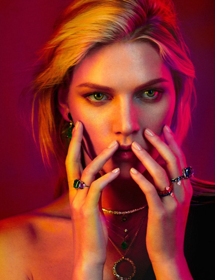 超模Aline Weber 《Rabat》杂志时尚大片