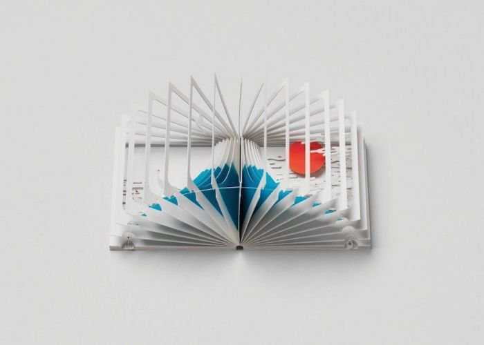 日本建筑师 Yusuke Oono 书籍做得像建筑一样美丽