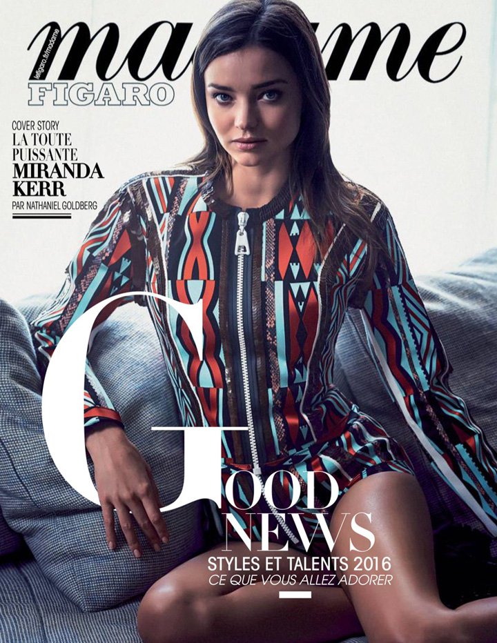 超模Miranda Kerr 演绎《Madame Figaro》杂志时尚大片