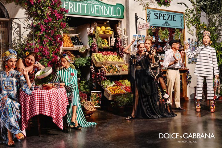 Dolce & Gabbana 2024春夏广告大片