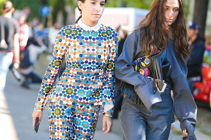 #印花图案：All-Over Prints 全身印花街拍特辑