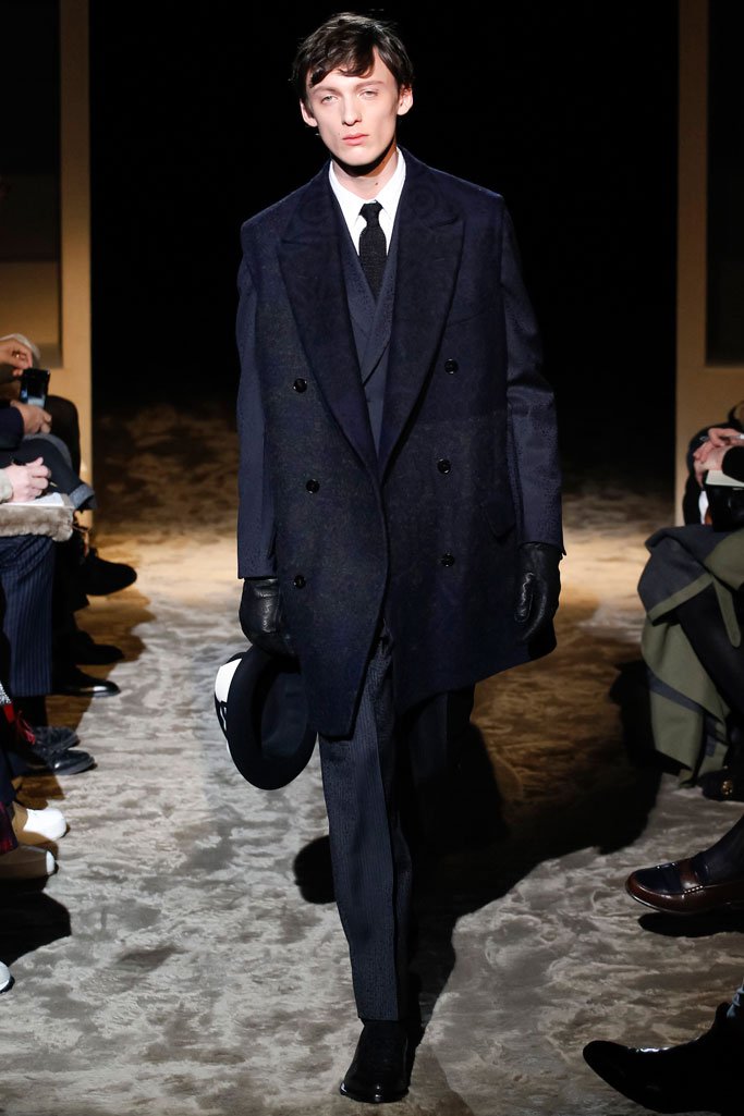 Ermenegildo Zegna（杰尼亚）2024米兰时装周高级手工系列