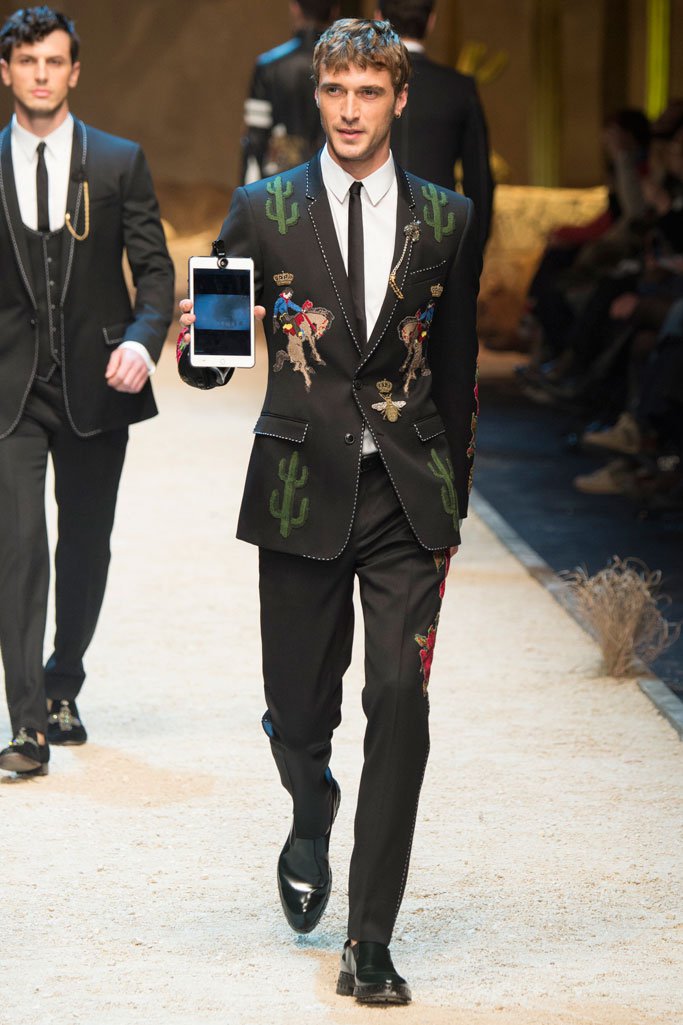 Dolce & Gabbana（杜嘉班纳）2024米兰时装周男装秀